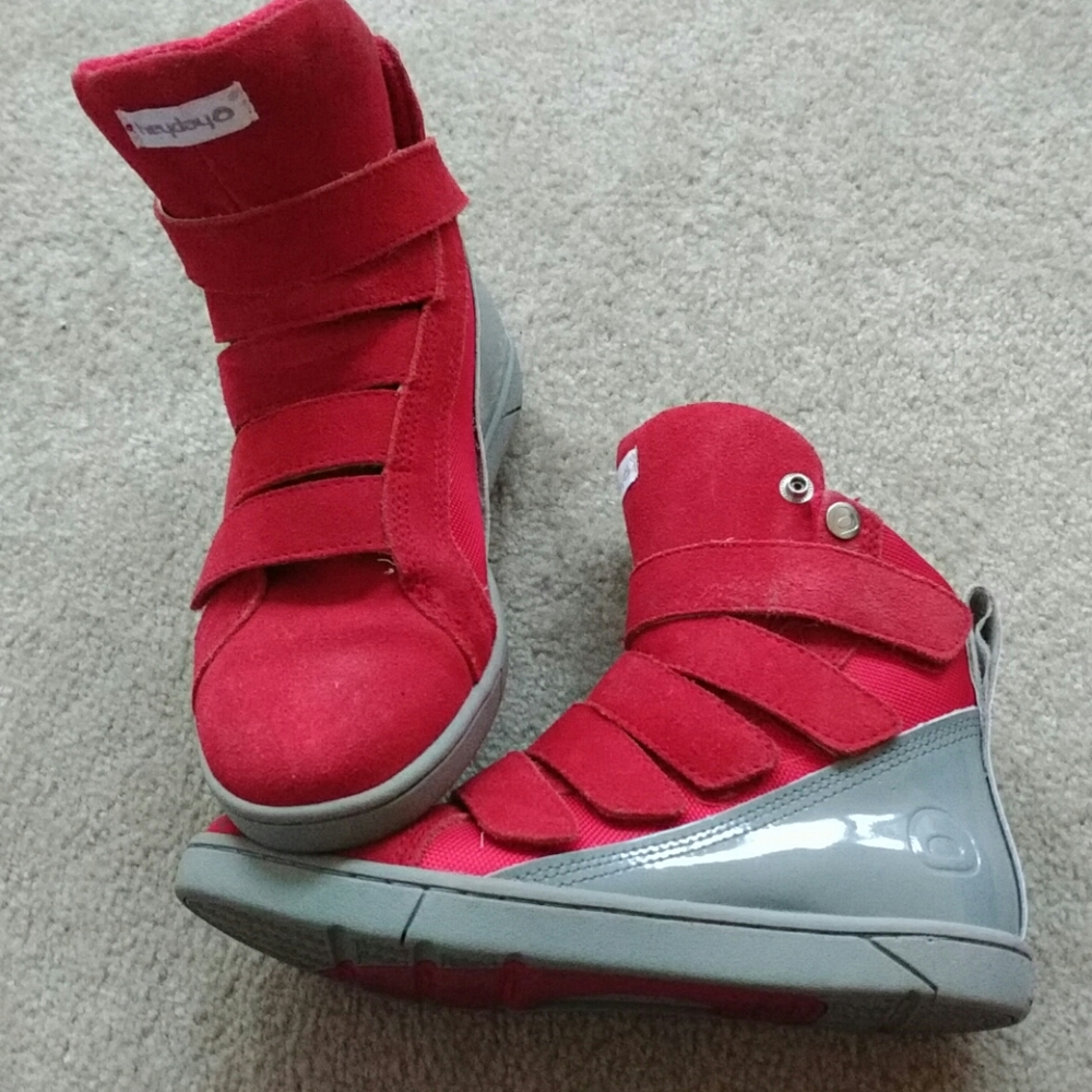 Heyday Hightop lifting bodybuilding shoes size 6